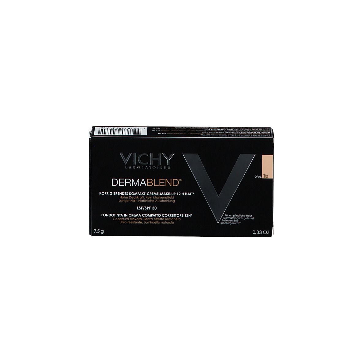 VICHY DERMABLEND VICHY DERMABLEND Compact Foundation Creme Concealer 12h Teint 15