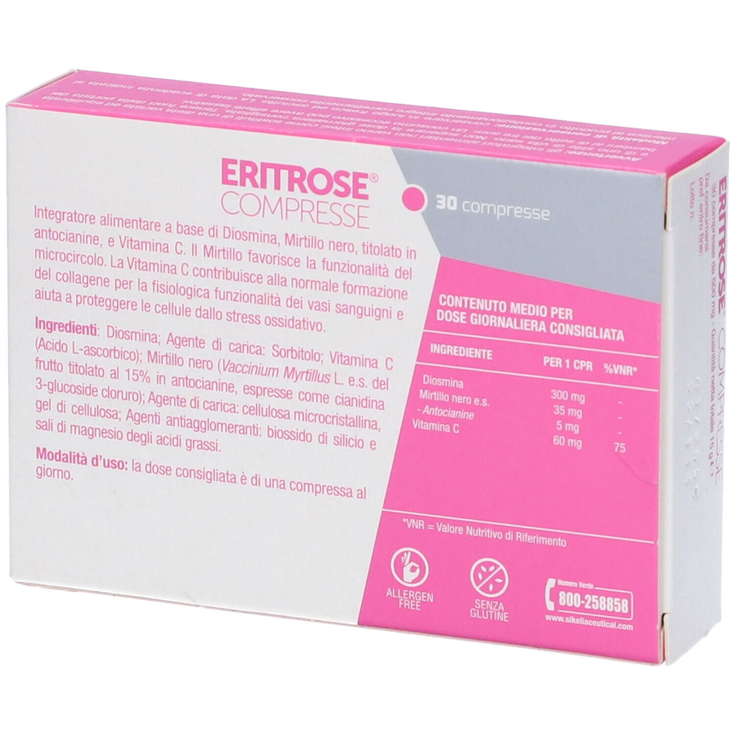 Eritrose 30 Tabletten 500 Mg