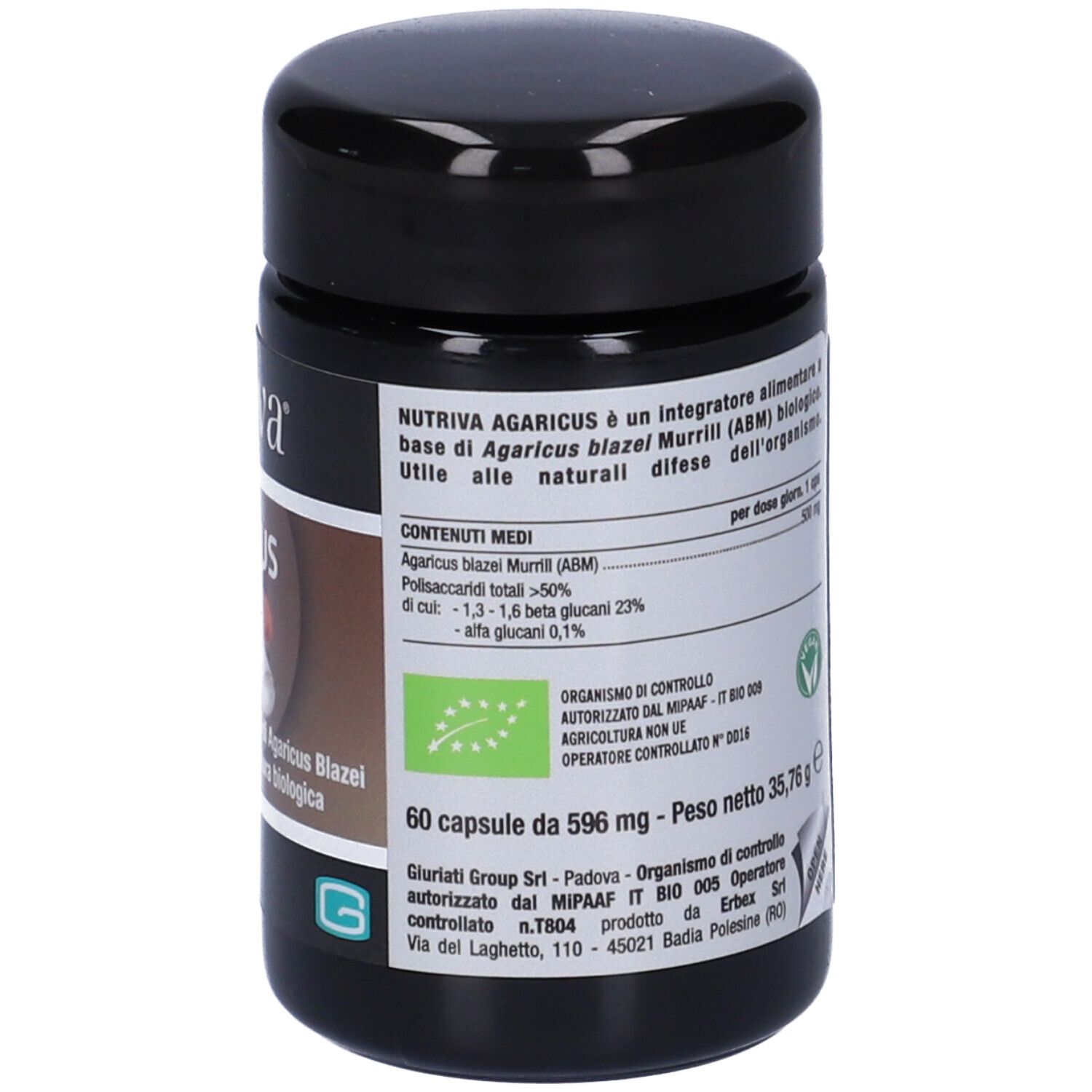 Nutriva® Agaricus-Kapseln