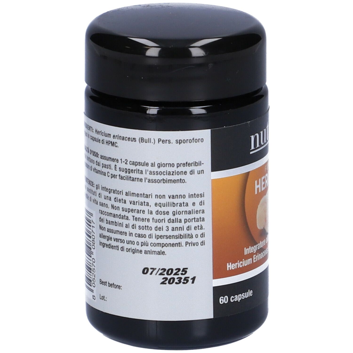 Nutriva Hericium 60 Kapseln Vegetalien