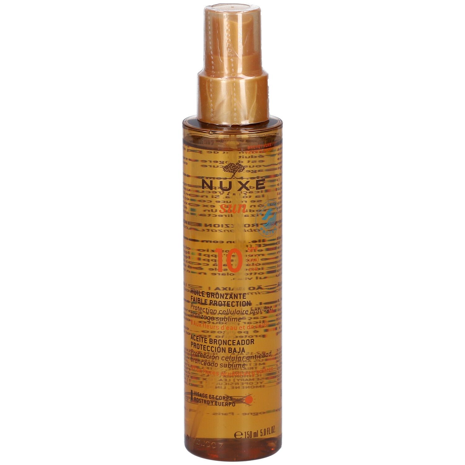 Nuxe Sun Gesichts- und Körperbräunungsöl SPF10