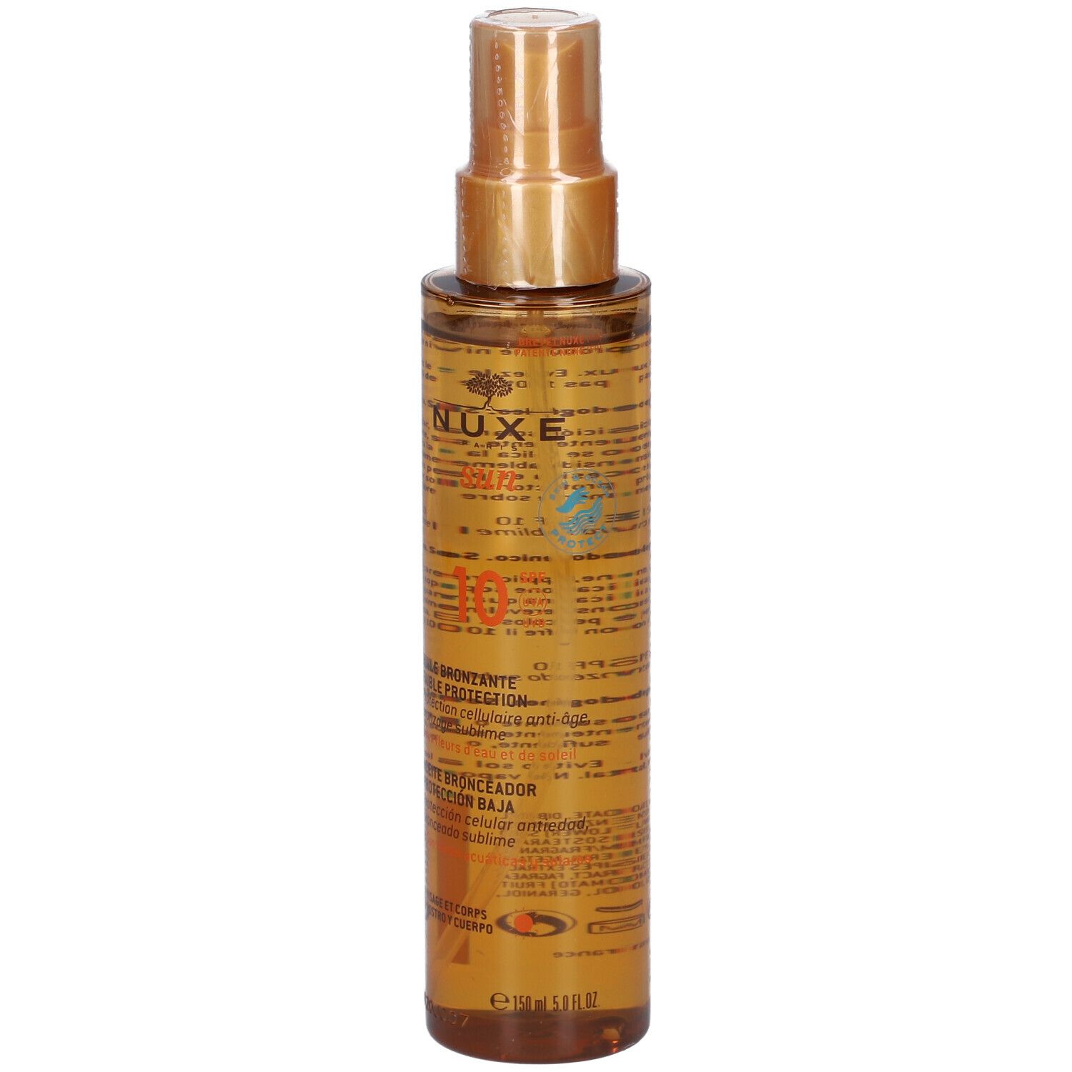Nuxe Sun Gesichts- und Körperbräunungsöl SPF10