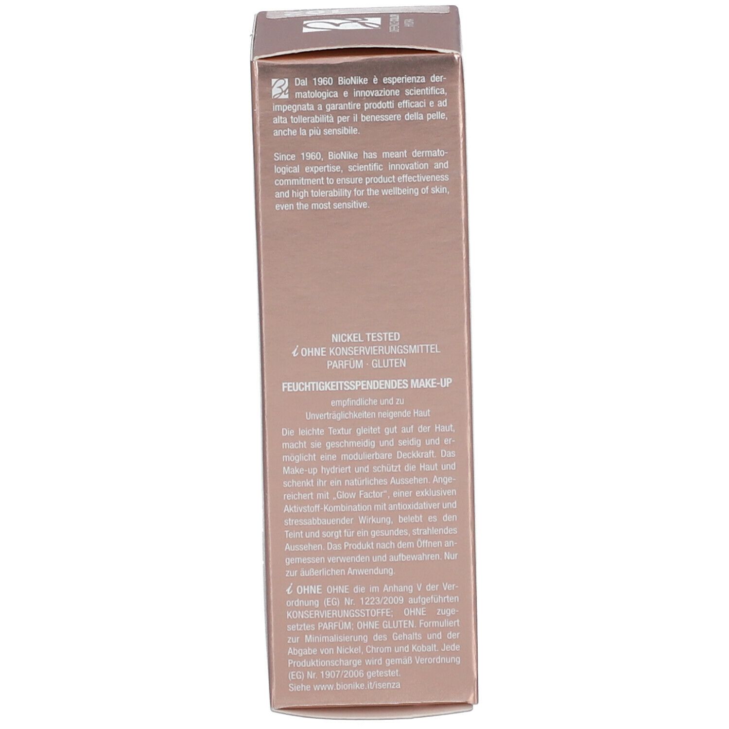 BioNike Defence Color Hydra feuchtigsspendende Foundation 102 Sand