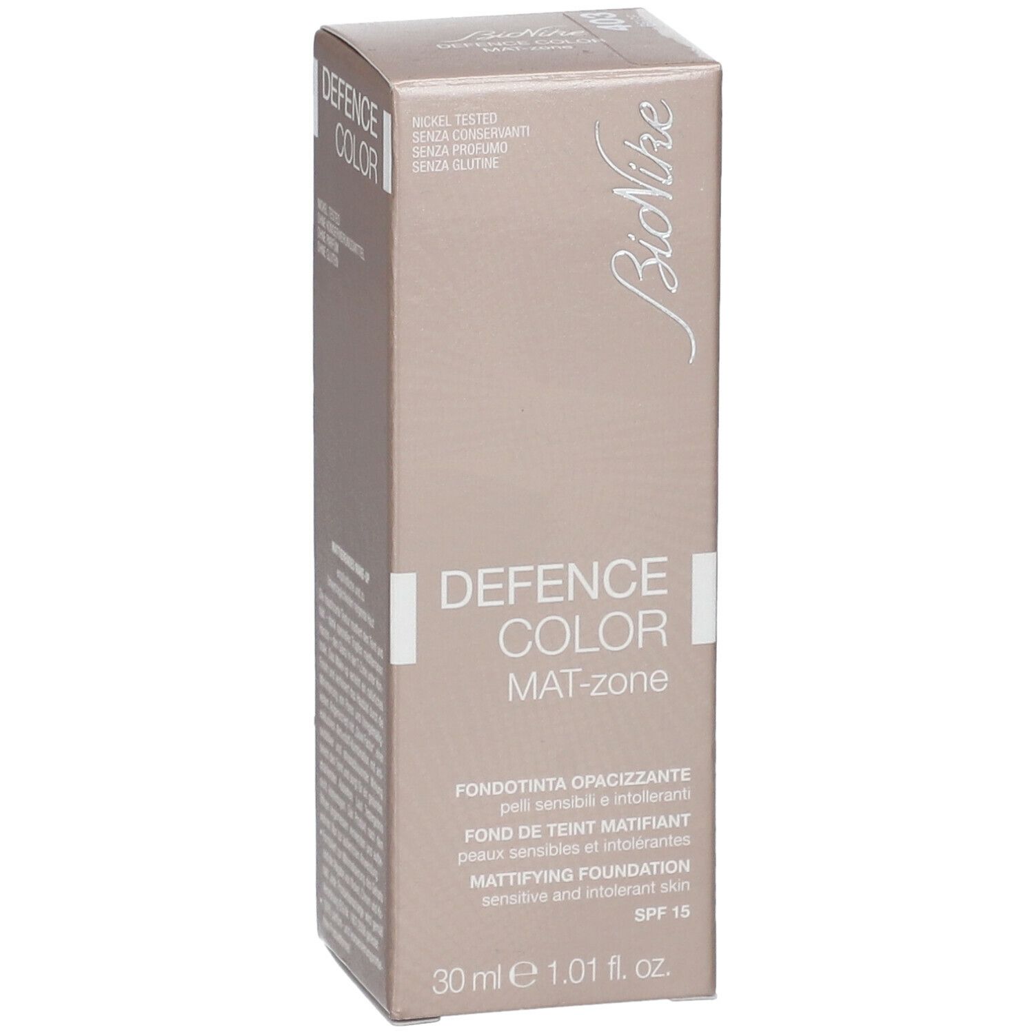 BioNike Defence Color Mat-zone Mattifying Foundation 403 Beige