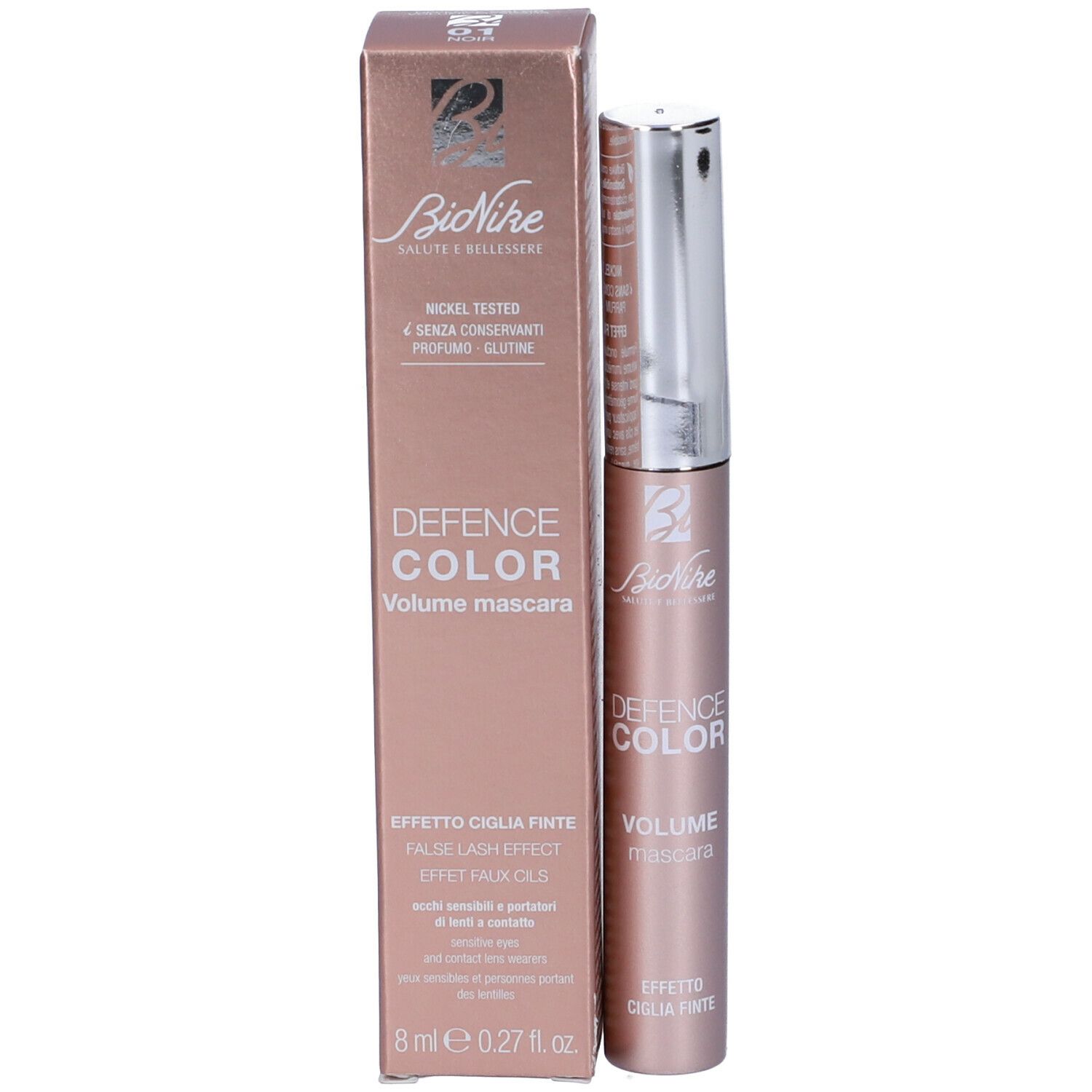BioNike DEFENCE COLOR Volume Mascara 01 Noir