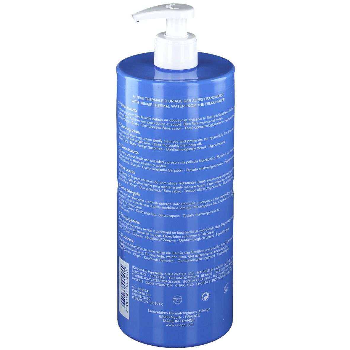 Uriage Bébé 1ère crème lavante sans savon