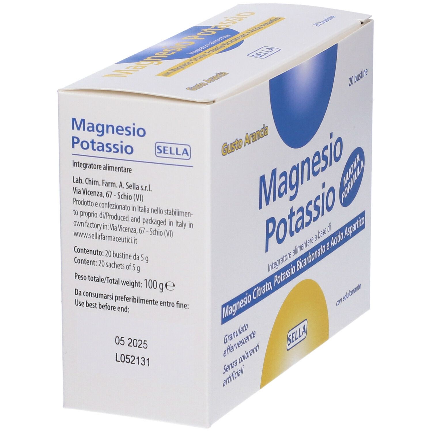 SELLA Magnesium et Potassium