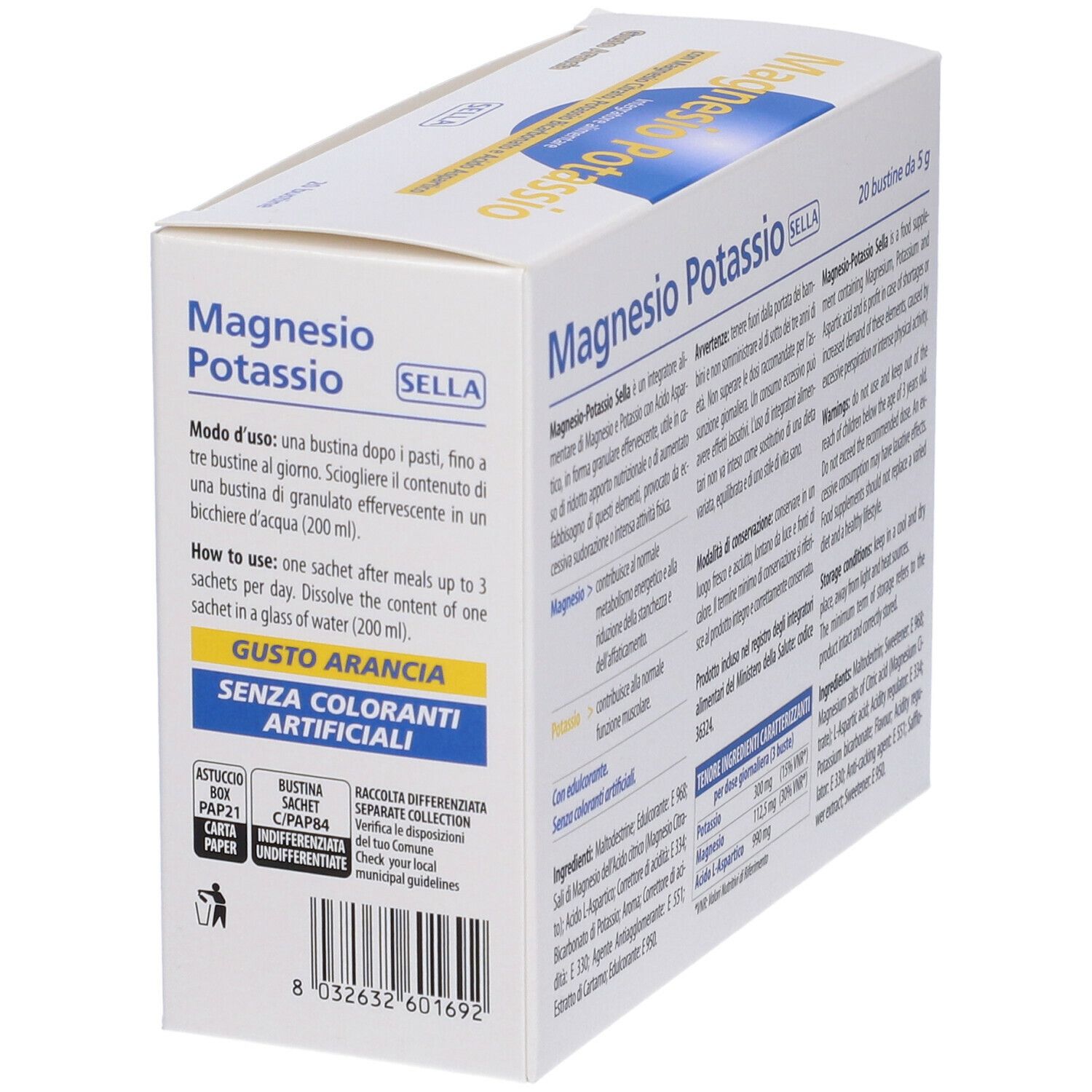 SELLA Magnesium et Potassium