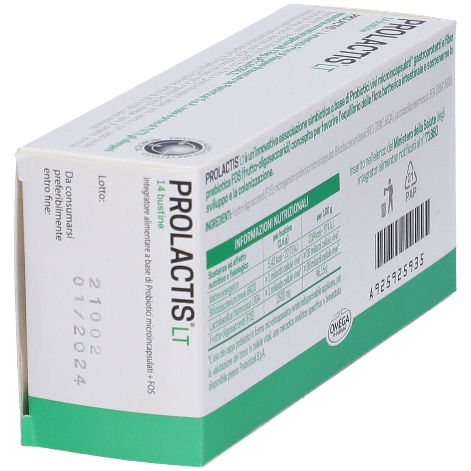 PROLACTIS® LT Bustine