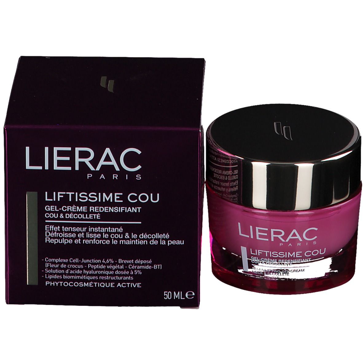 LIERAC LIFTISSIME COU festigende Gel-Creme Hals und Dekolleté