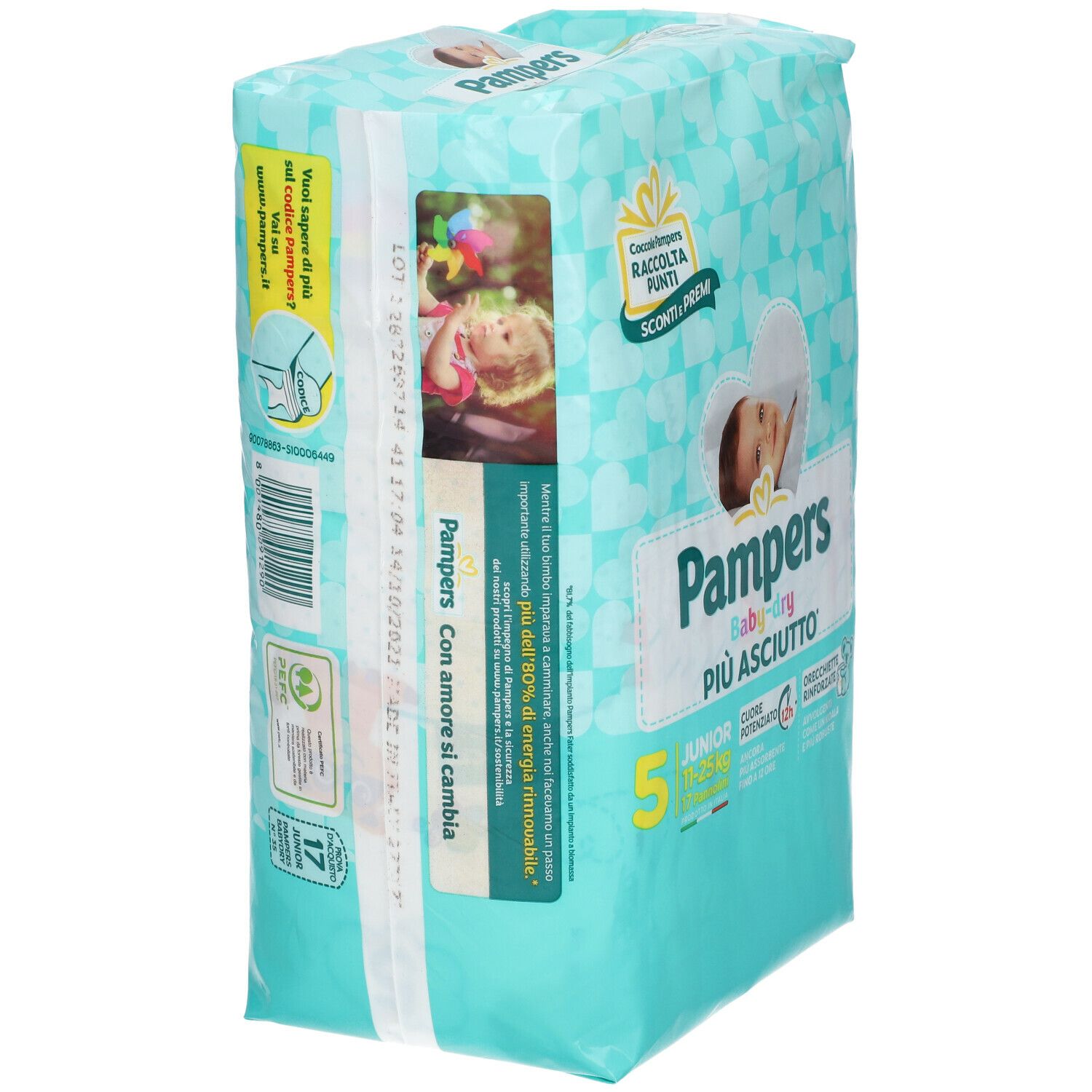 Pampers Baby Dry Junior Gr. 5