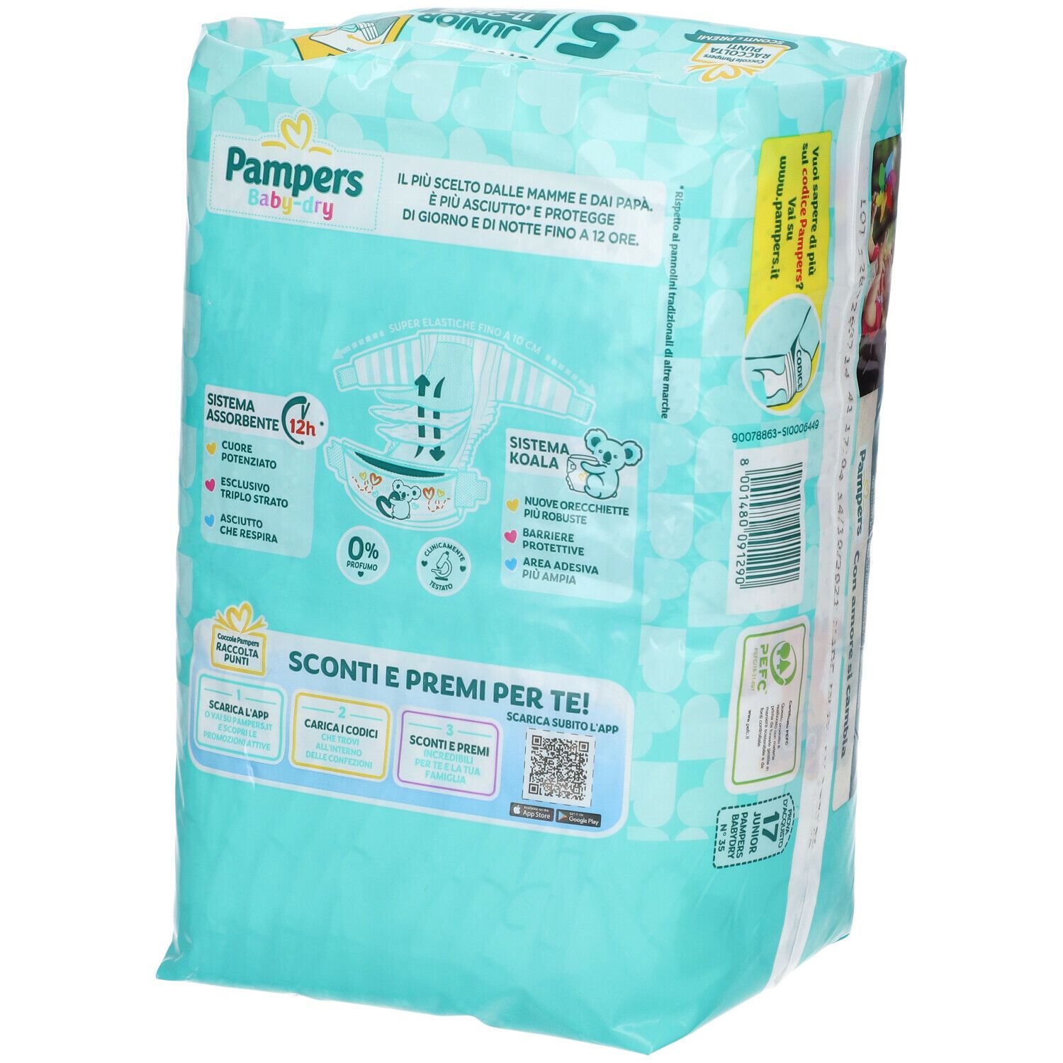 Pampers Baby Dry Junior Gr. 5