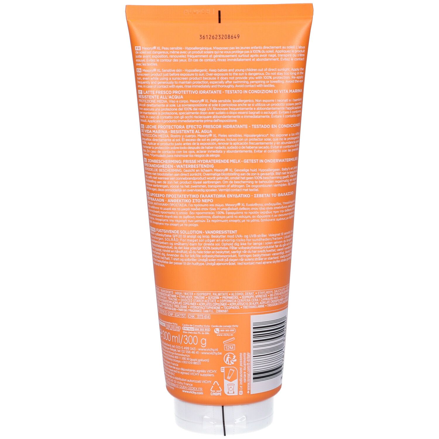VICHY CAPITAL SOLEIL Lait hydratant fraîcheur SPF20