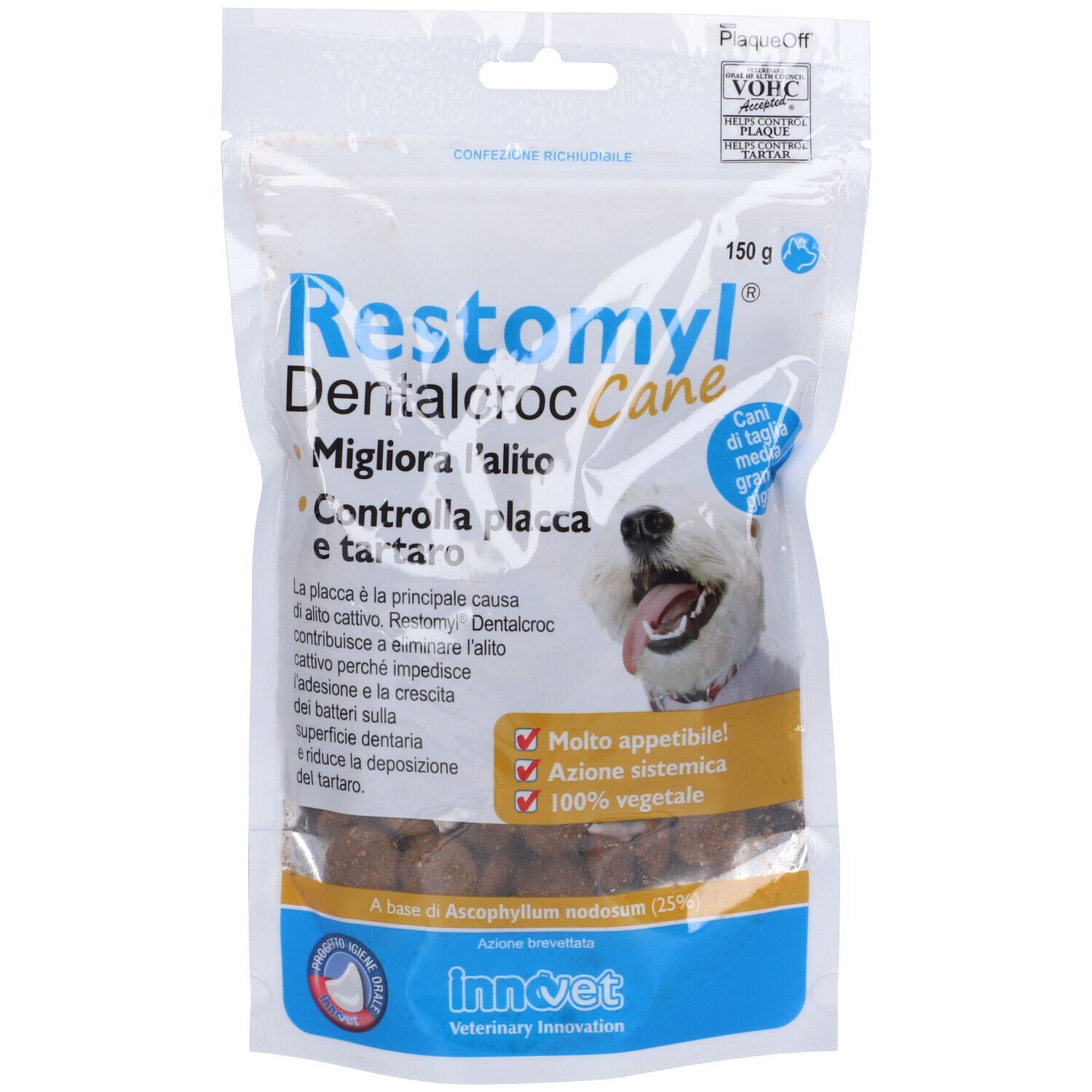 Restomyl Dentalcroc Hunde Größe Medium Large und Giant Umschlag 150 G