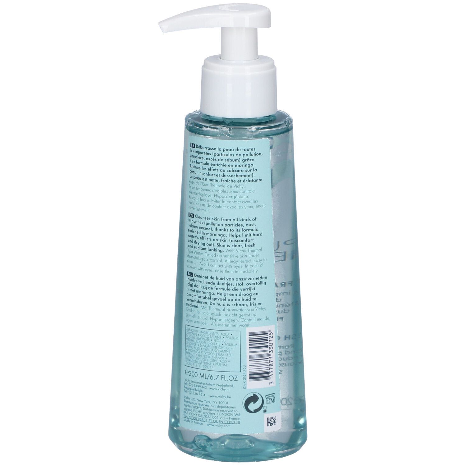 VICHY Pureté Thermal Gel frais nettoyant