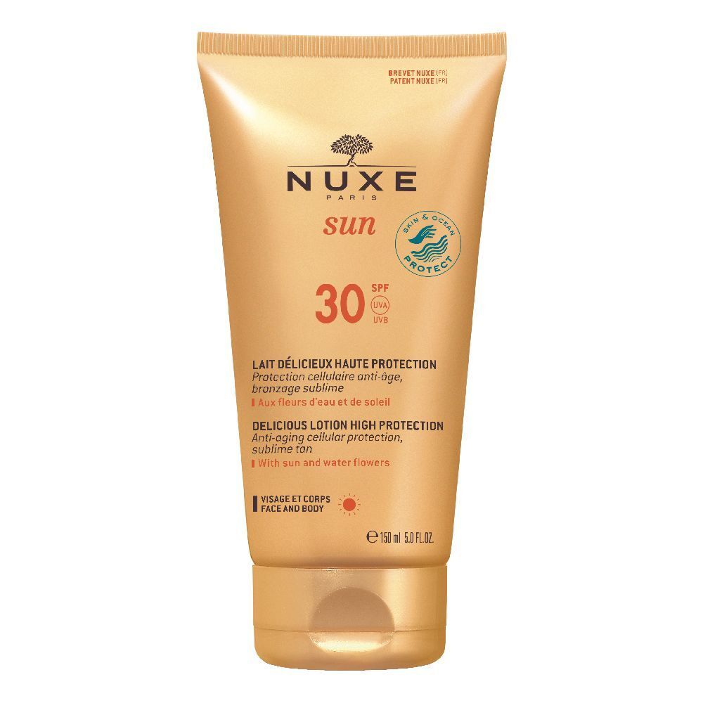 Nuxe Sun Delicious Gesichts- und Körpermilch SPF30