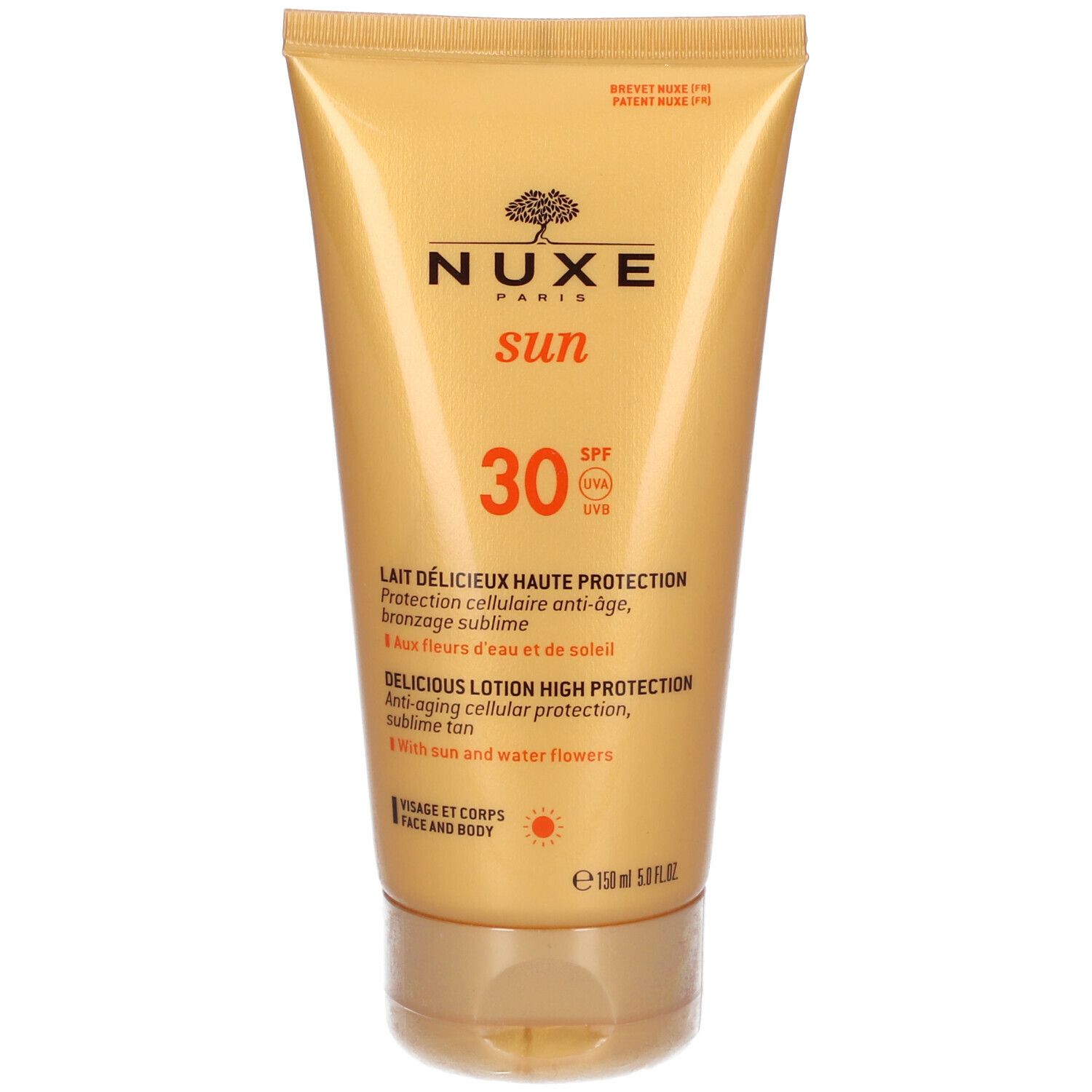 Nuxe Sun Delicious Gesichts- und Körpermilch SPF30