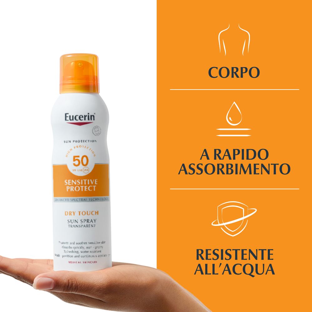 Eucerin® SUN PROTECTION SENSITIVE PROTECT Sonnenschutzspray LSF 50