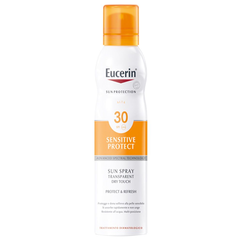 Eucerin Sun Sensitive Protect Spray Transparent Dry Touch LSF 30