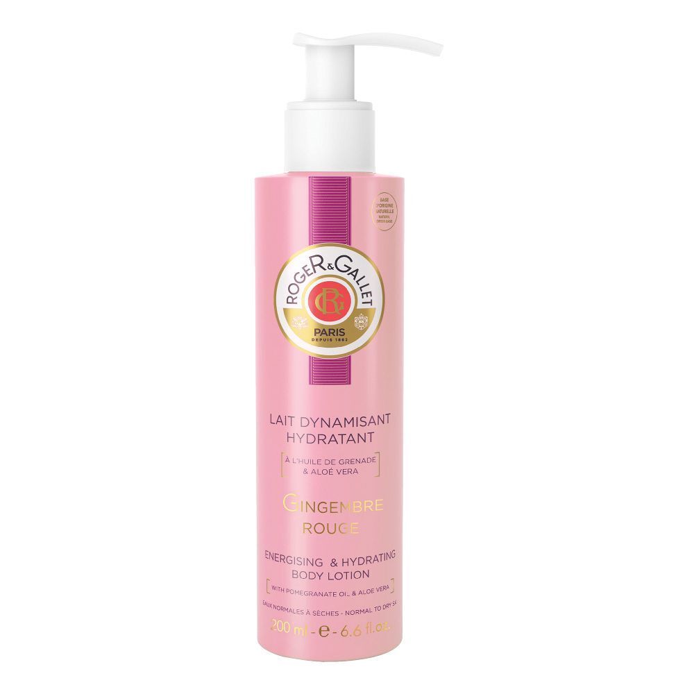 Roger & Gallet Gingembre Rouge Lait Dynamisant Hydratant