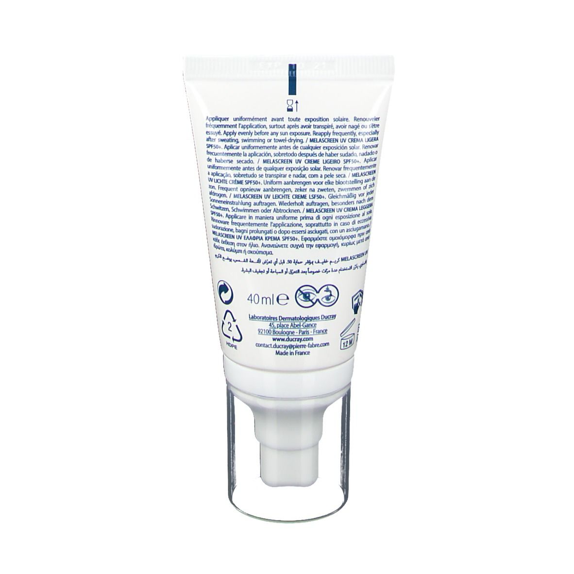 Ducray Melascreen UV crème légère SPF 50+