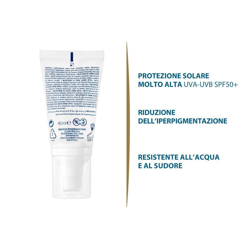 Ducray Melascreen UV crème légère SPF 50+