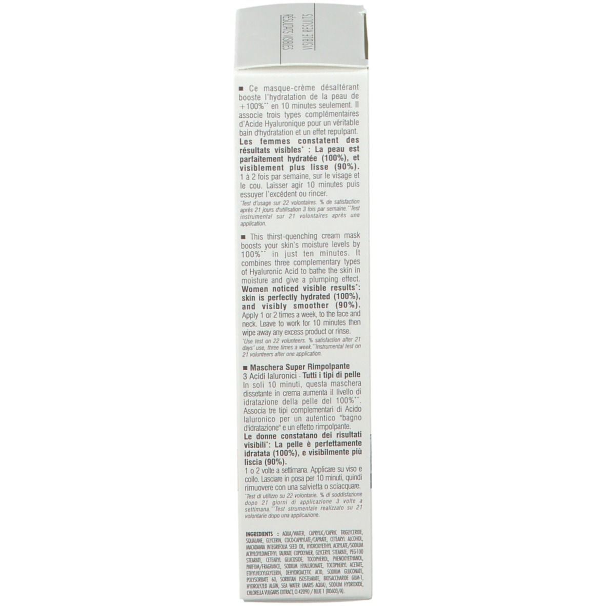 Resultime Super Plumping Mask 3 Hyaluronsäuren
