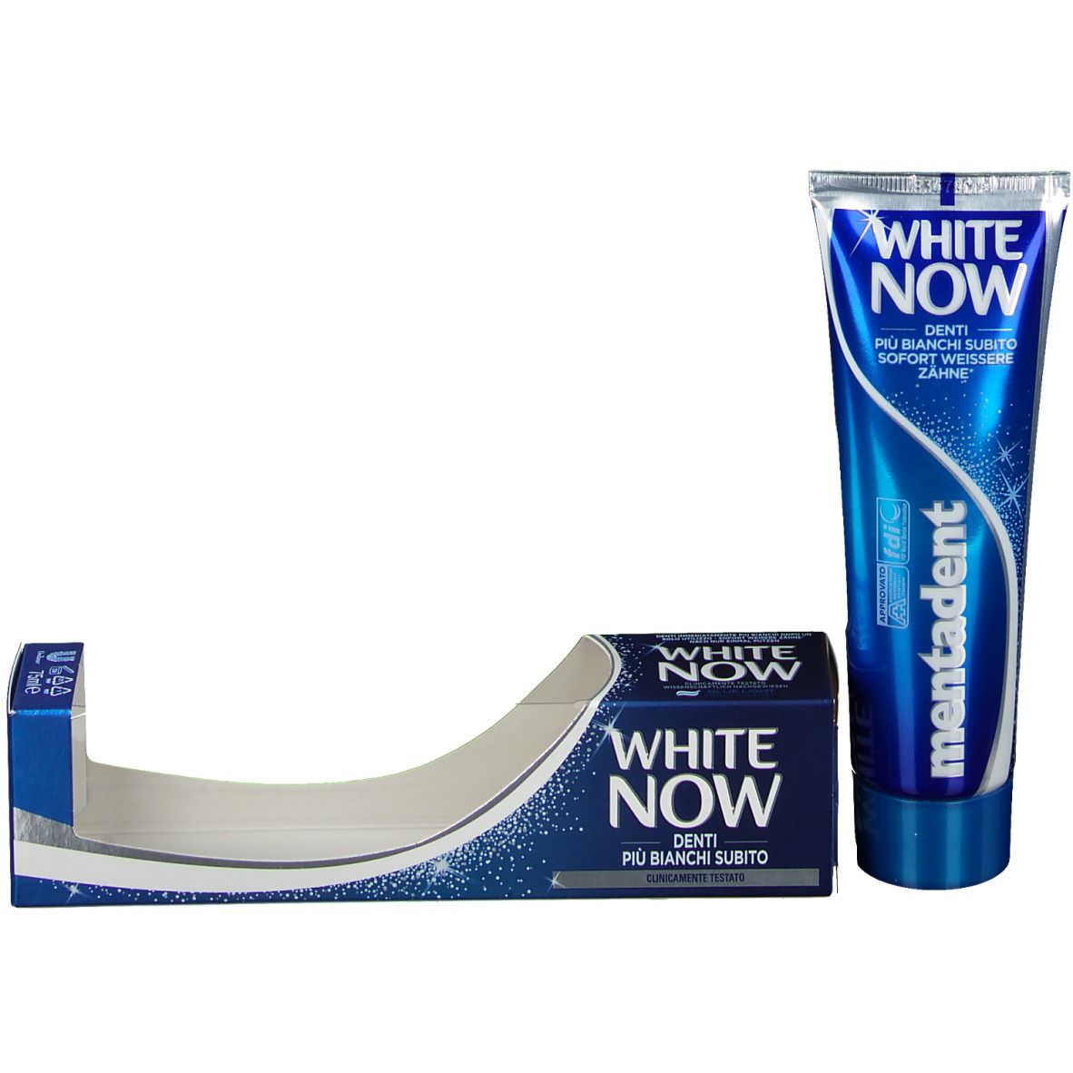 Mentadent White now Zahnpasta