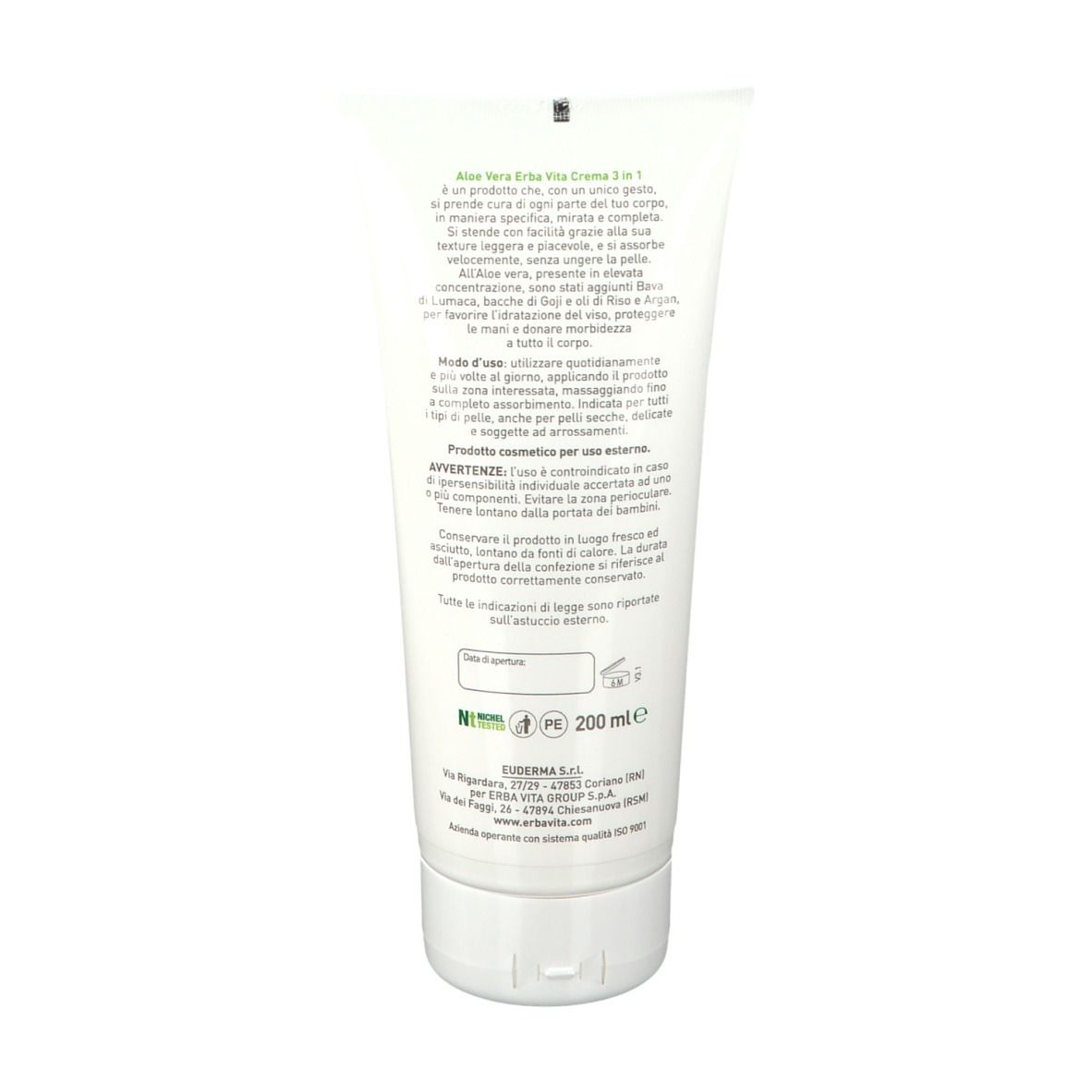 ERBA VITA Aloe Vera Creme