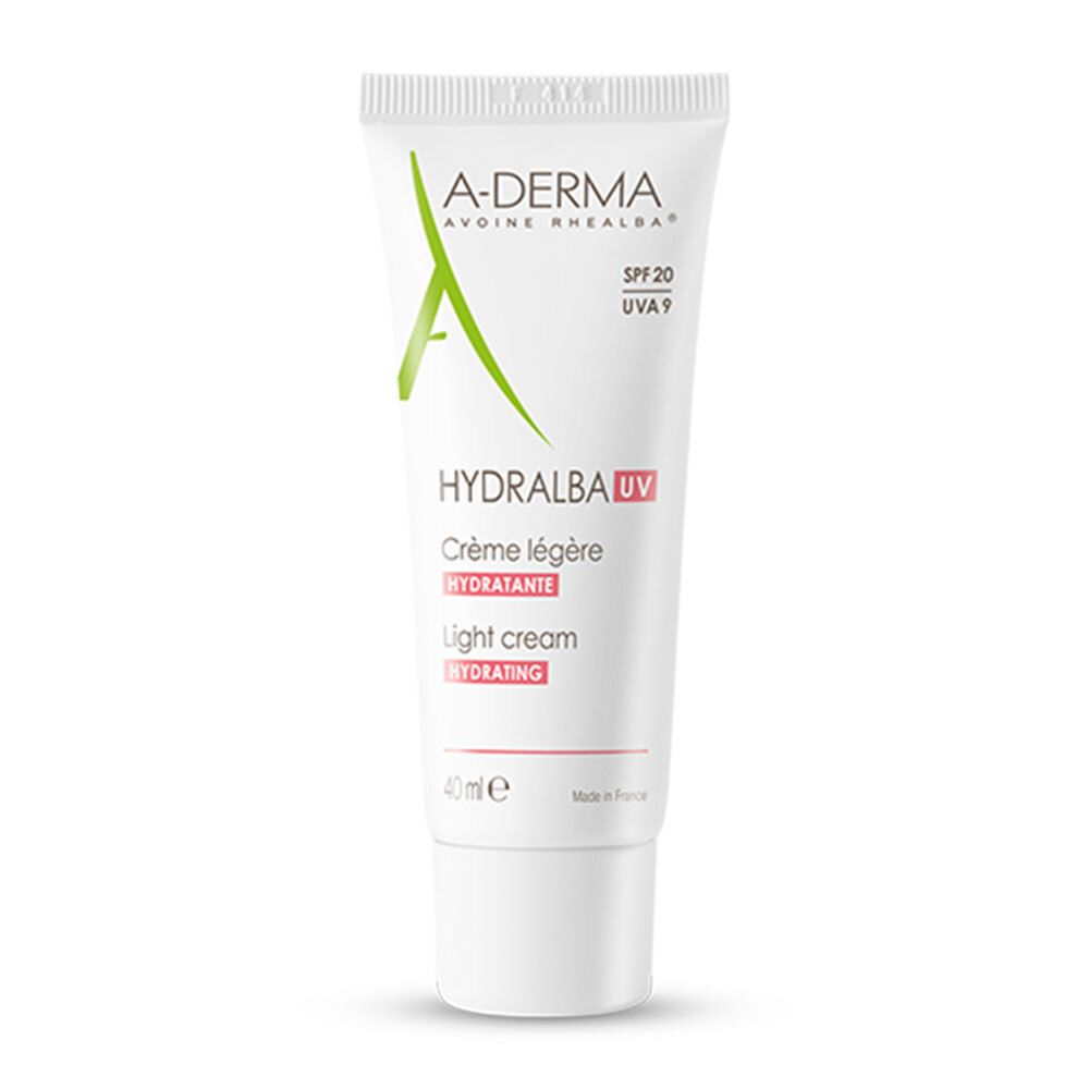 A-Derma Hydralba UV crème hydratante légère SPF 20