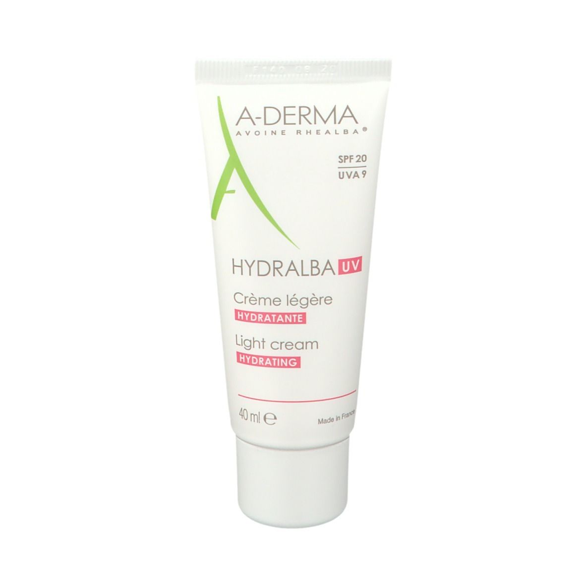 A-Derma Hydralba UV crème hydratante légère SPF 20