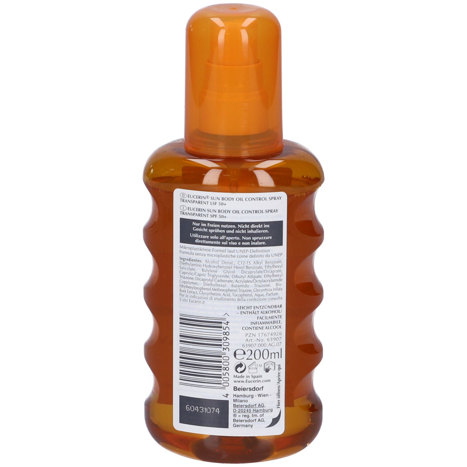 Eucerin® Sensitive Protect Sun Spray Transparent LSF 50