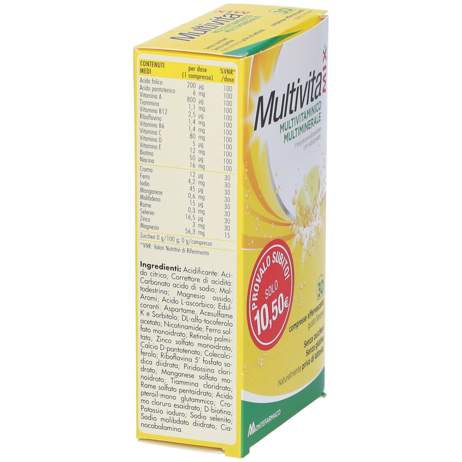 MONTEFARMACO Multivita Mix® Citron - Comprimés