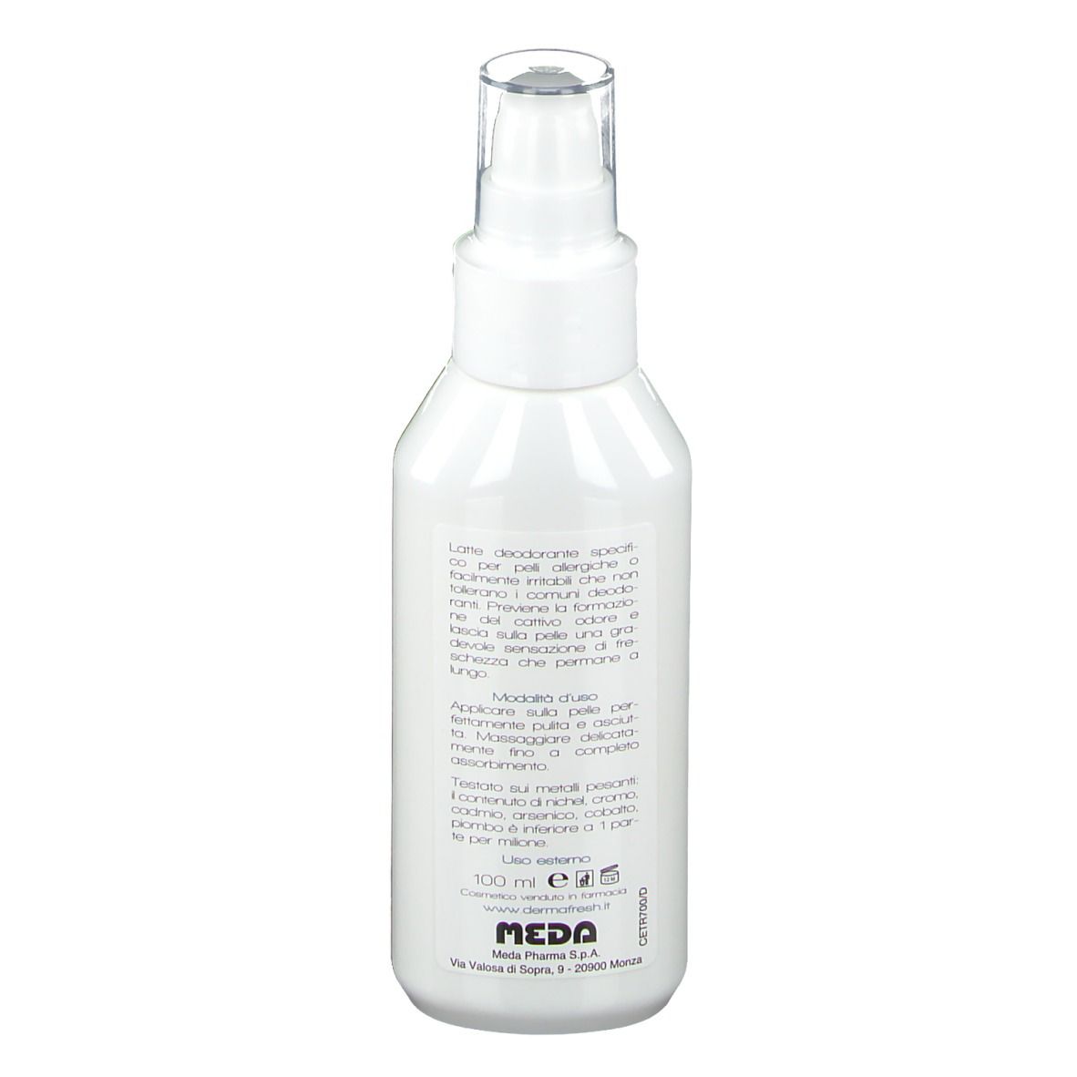 DERMA FRESH Deo α Milch Allergische Haut