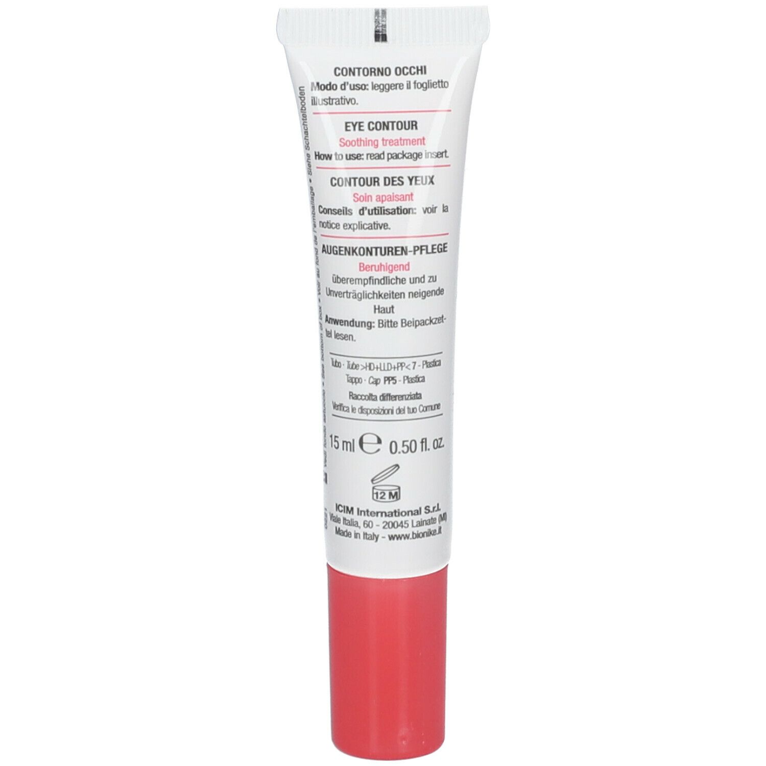 BioNike DEFENCE TOLERANCE Contour des Yeux Apaisant