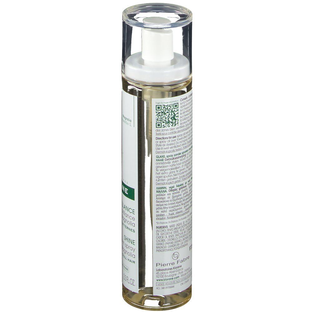 KLORANE Magnolien-Wachs-Spray Brillanz