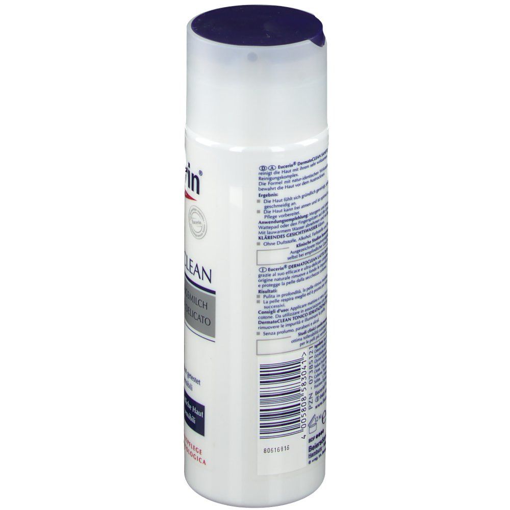 Eucerin® DermatoClean lait démaquillant doux