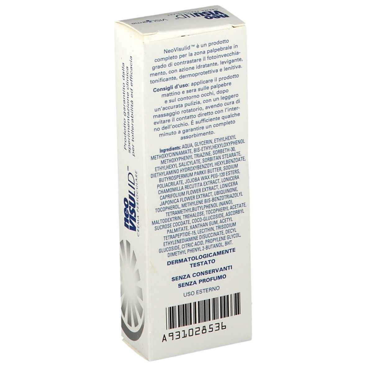 NEOVISULID CREMA PERIOCULARE
