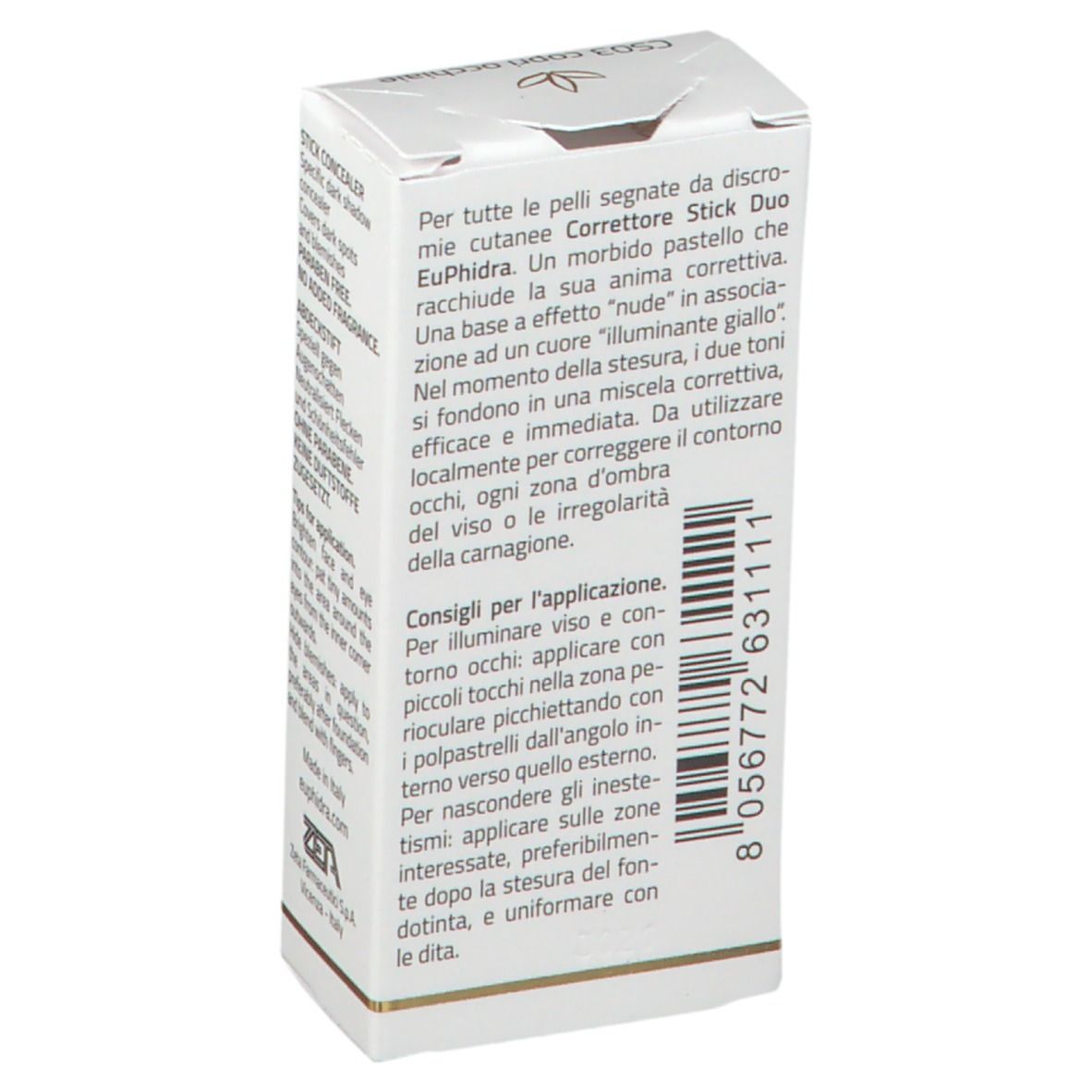 EuPhidra Correcteur Stick Duo CS03 Jaune