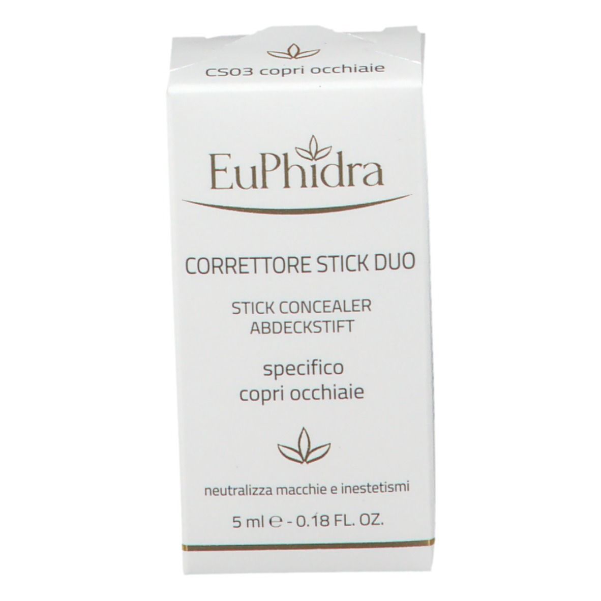 EuPhidra Correcteur Stick Duo CS03 Jaune