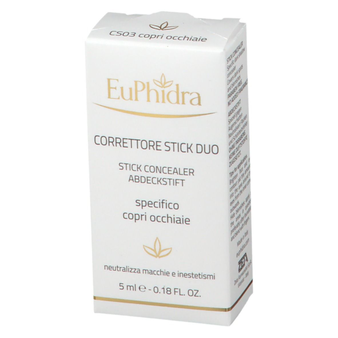 EuPhidra Correcteur Stick Duo CS03 Jaune