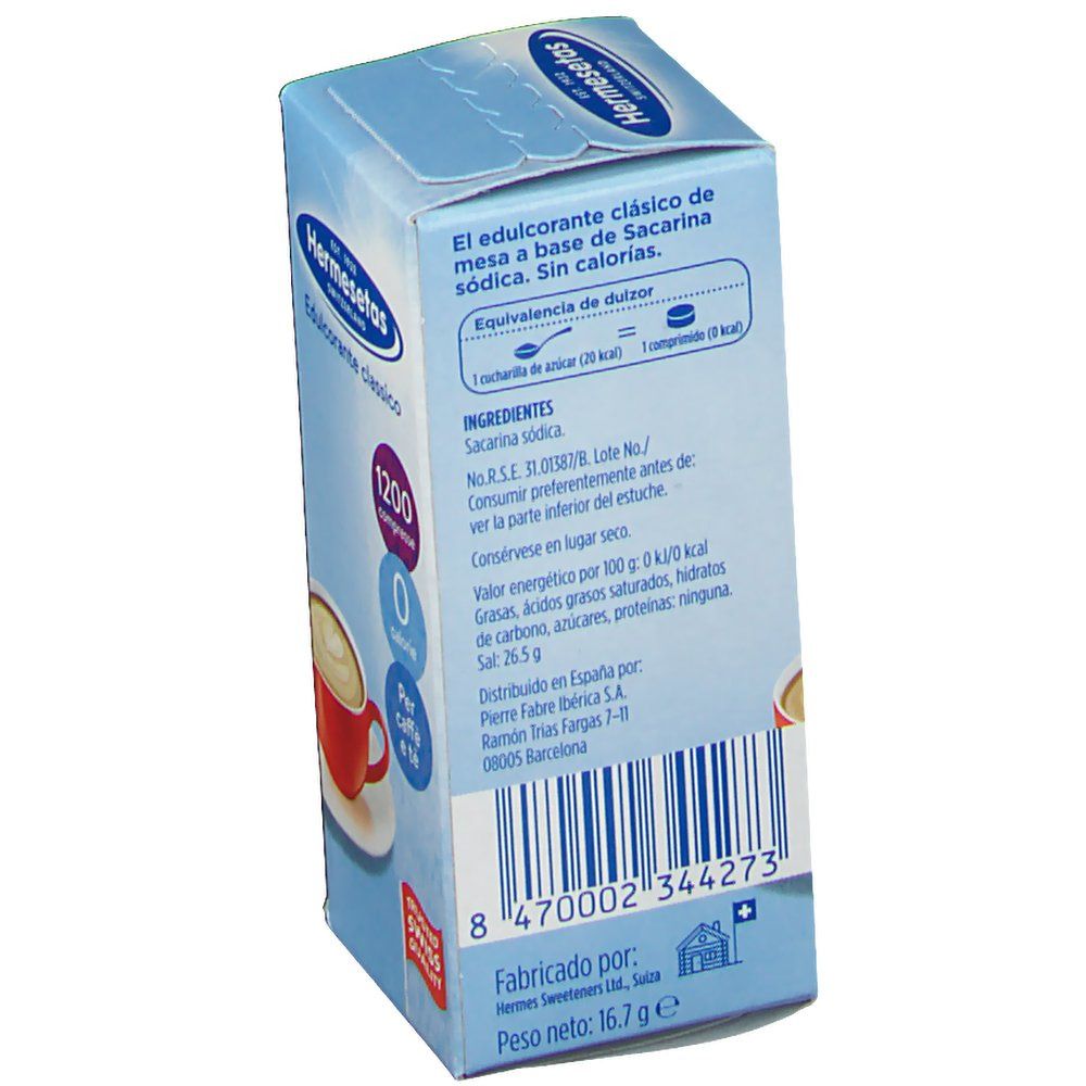 Hermesetas Edulcorante Classico