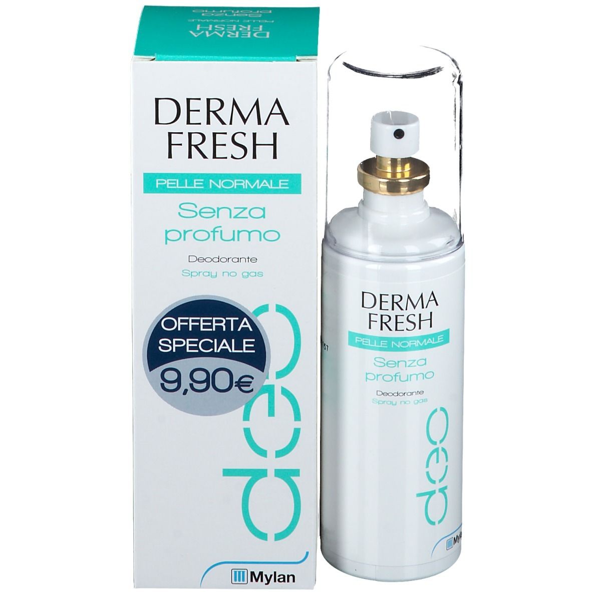 DERMAFRESH Peau Normale Spray Sans parfum