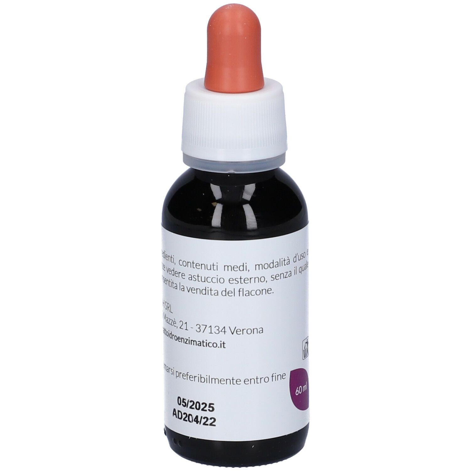 Braune Glasflasche mit Tropfer. Aufdruck: EIE Uncaria, 60 ml, No-Alkohol. Etikett mit Verfallsdatum 05/2025.