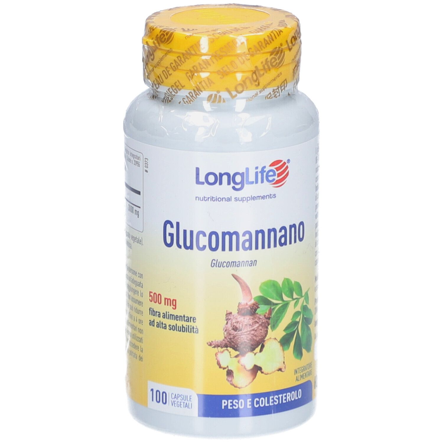 LongLife Glucomannan 500mg Kapseln
