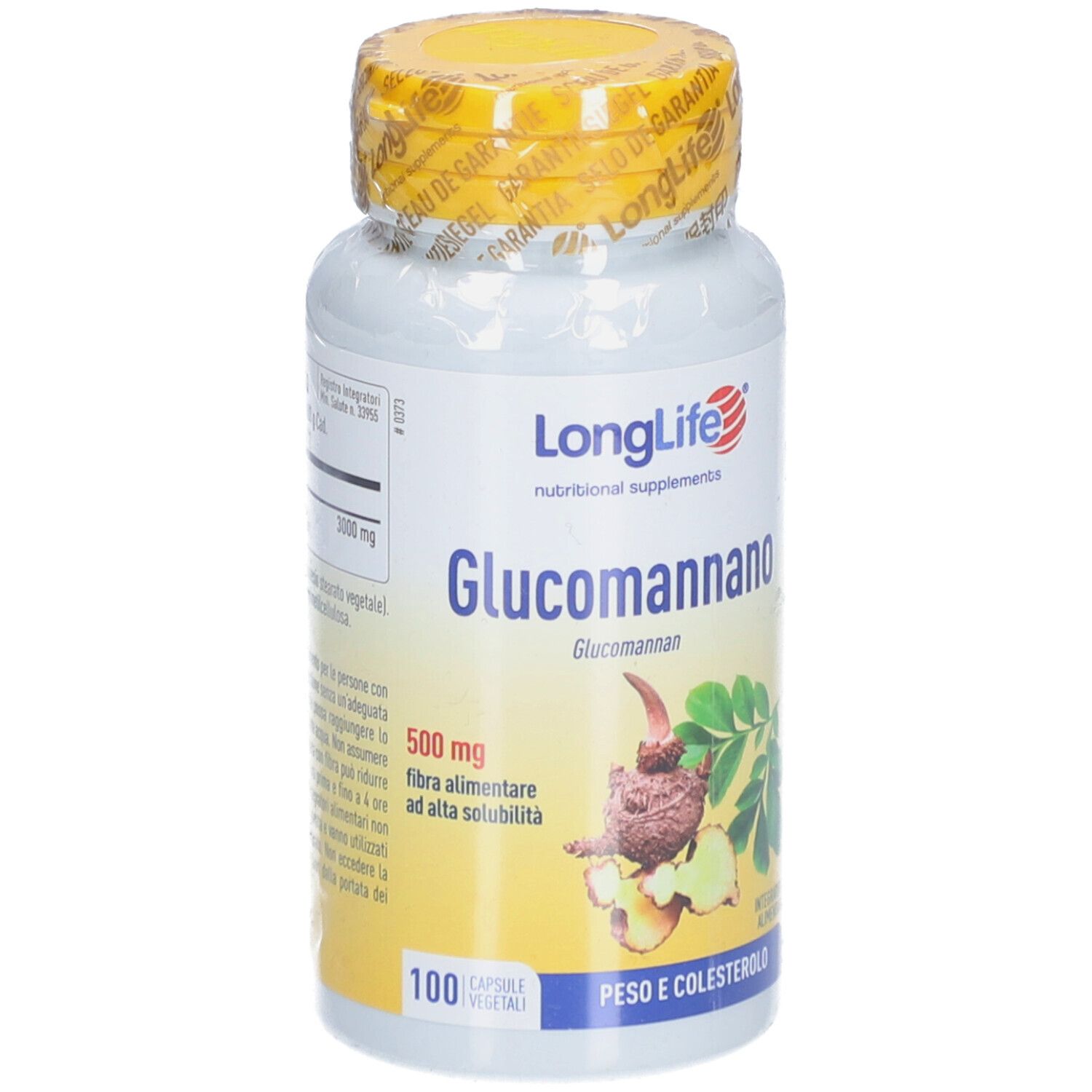 LongLife Glucomannan 500mg Kapseln
