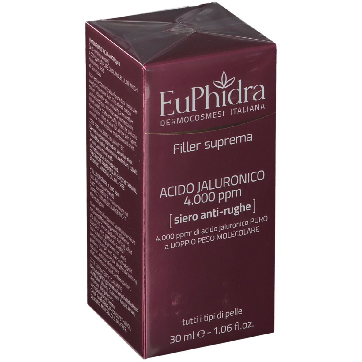 EuPhidra Filler Suprema Acide hyaluronique 4.000 ppm