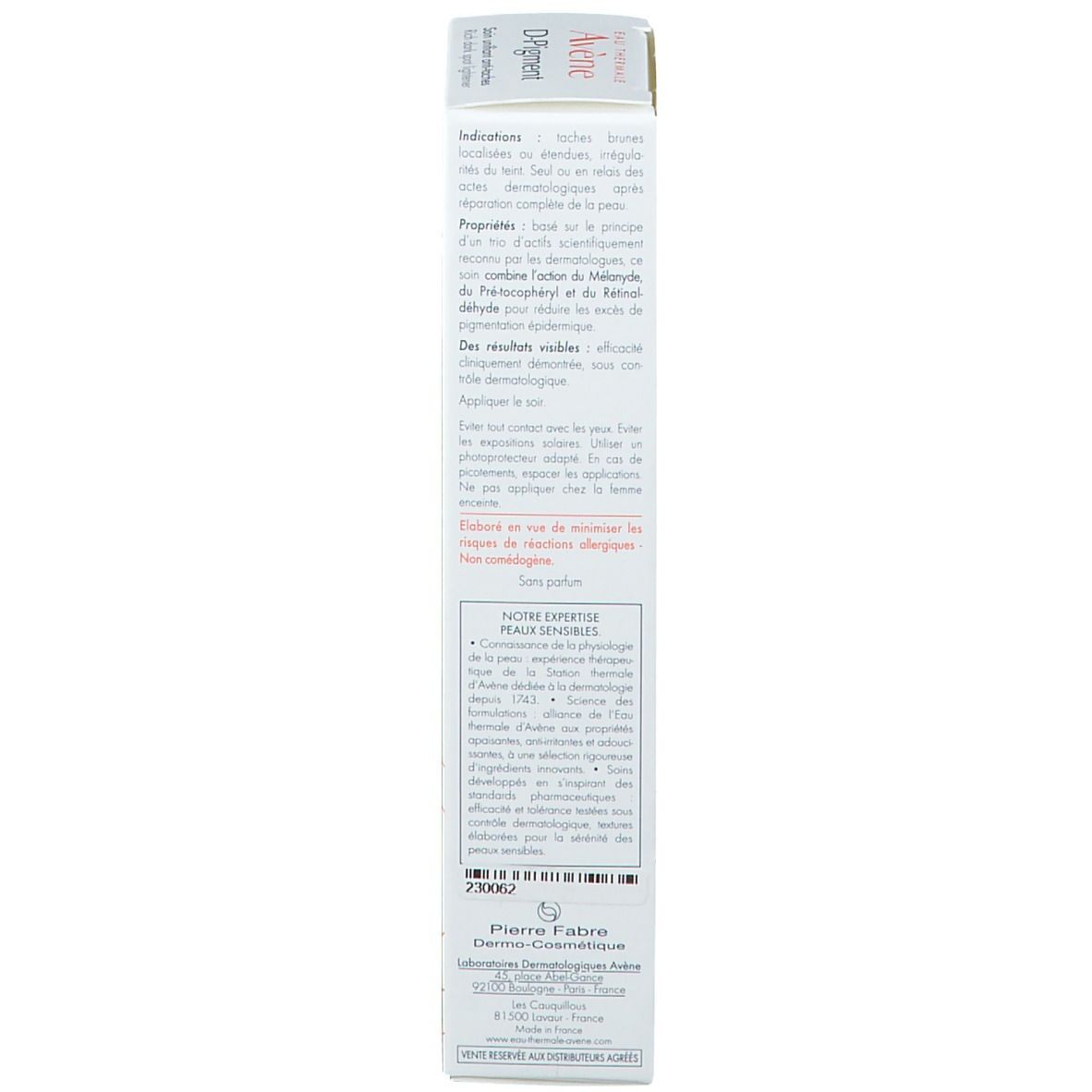 Avène D-Pigment Riche