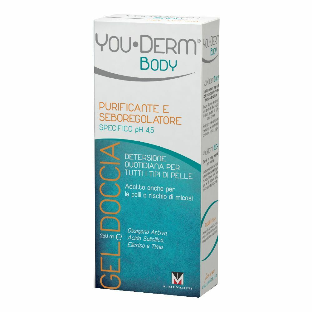 Youderm Body® reinigendes Duschgel und Seboregulator pH 4,5