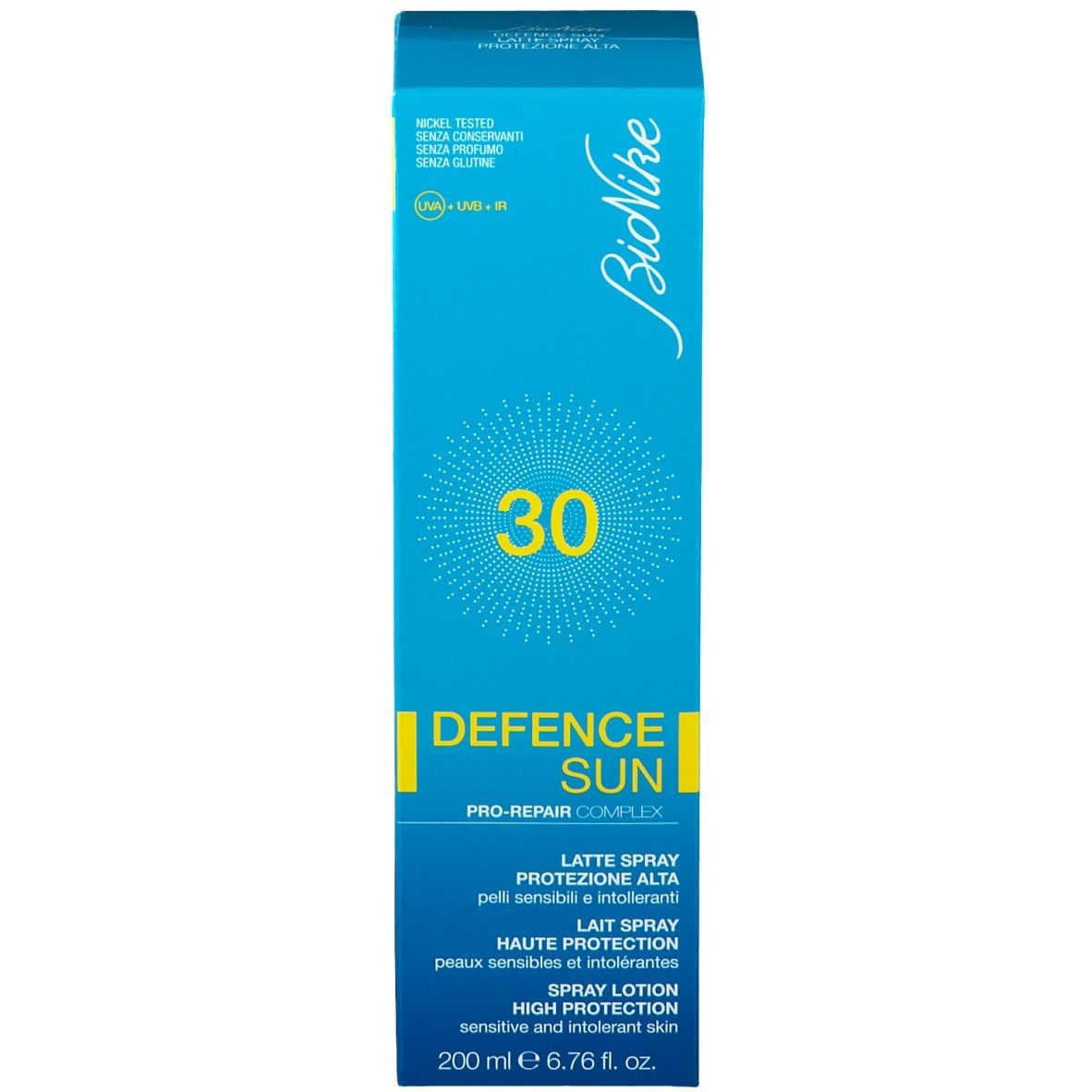 BioNike Defence Sun Lait spray SPF 30